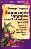 Зеленая аптека Кородецкого против заболеваний суставов Золотой ус, сабельник, индийский лук, традесканция, герань артикул 5922a.